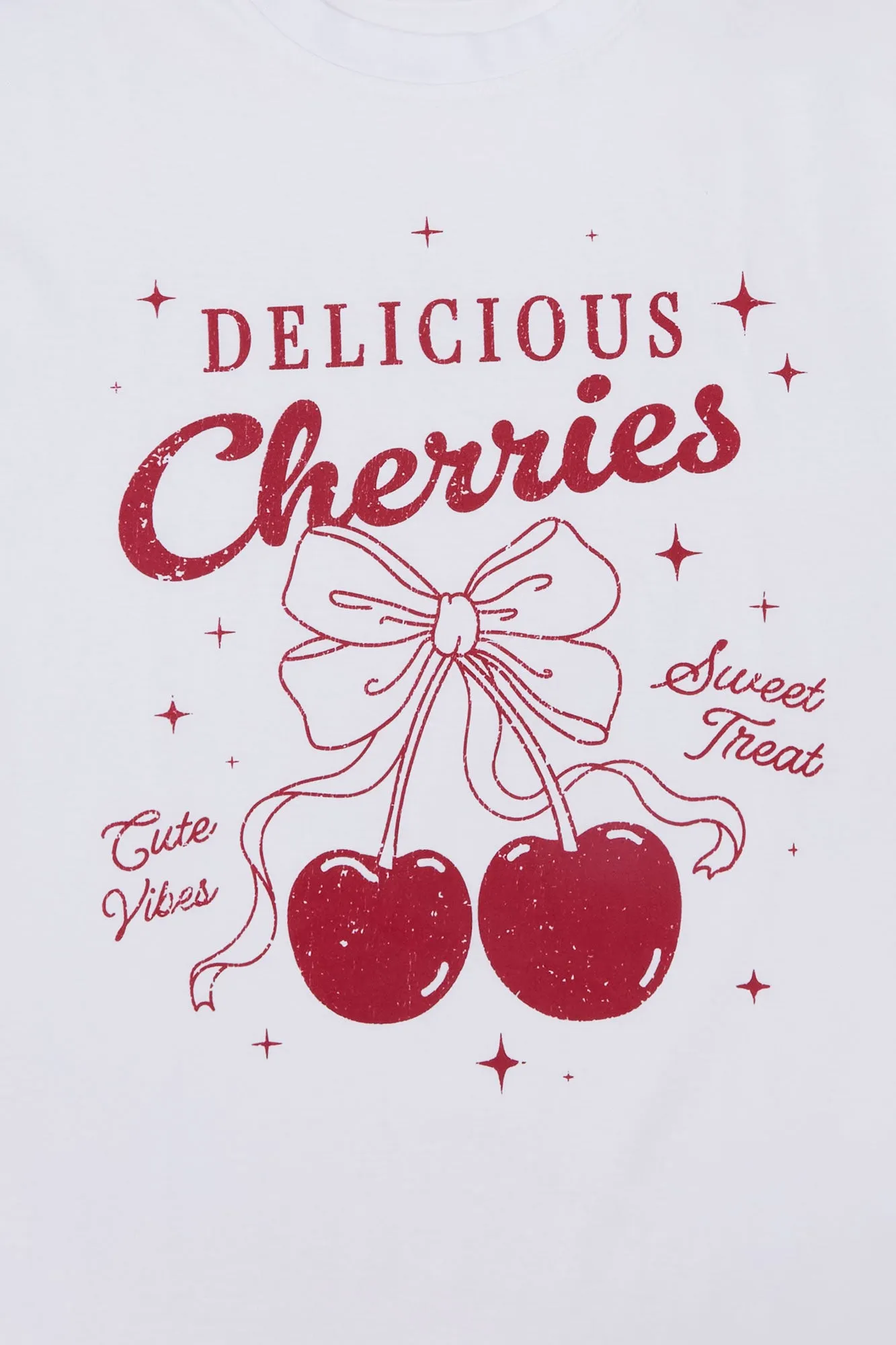 Delicious Cherries Graphic Boyfriend Tee sold by Bluenotes product image thumbnail 2