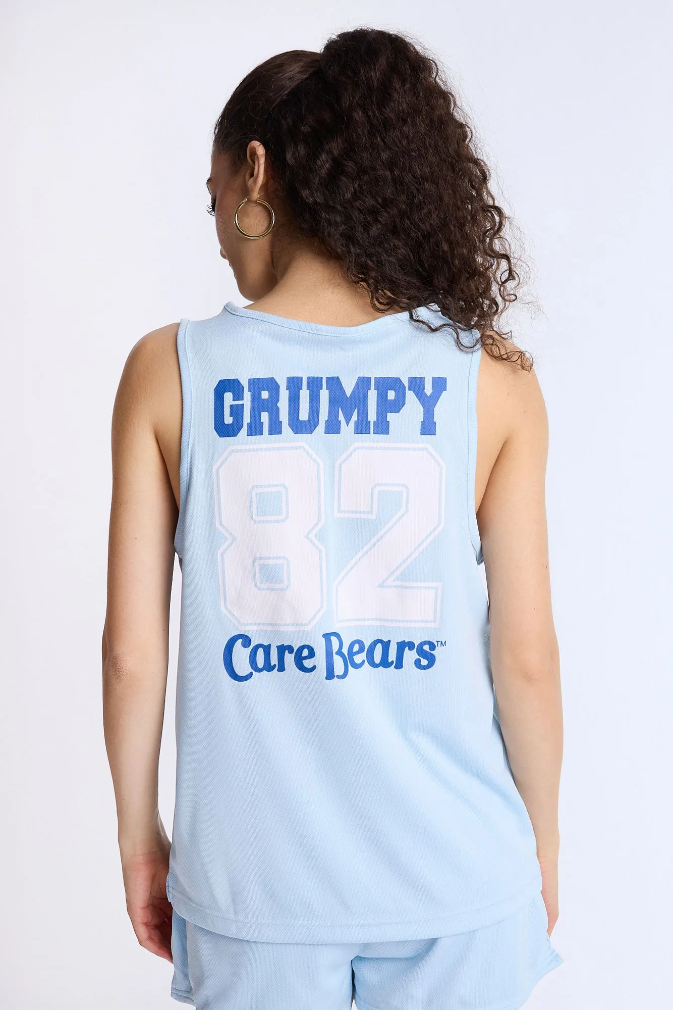 Care Bears Grumpy Mesh Tank Top sold by Bluenotes product image thumbnail 2