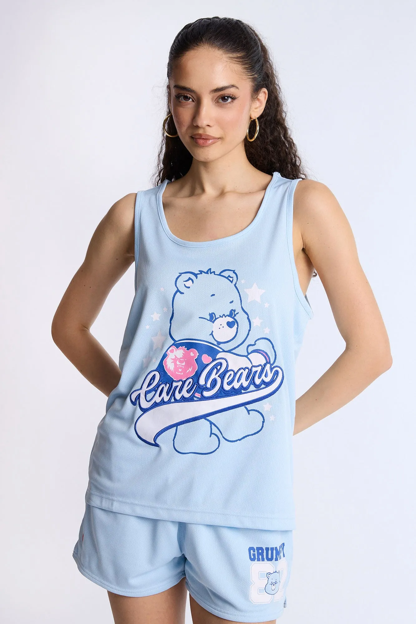 Care Bears Grumpy Mesh Tank Top sold by Bluenotes