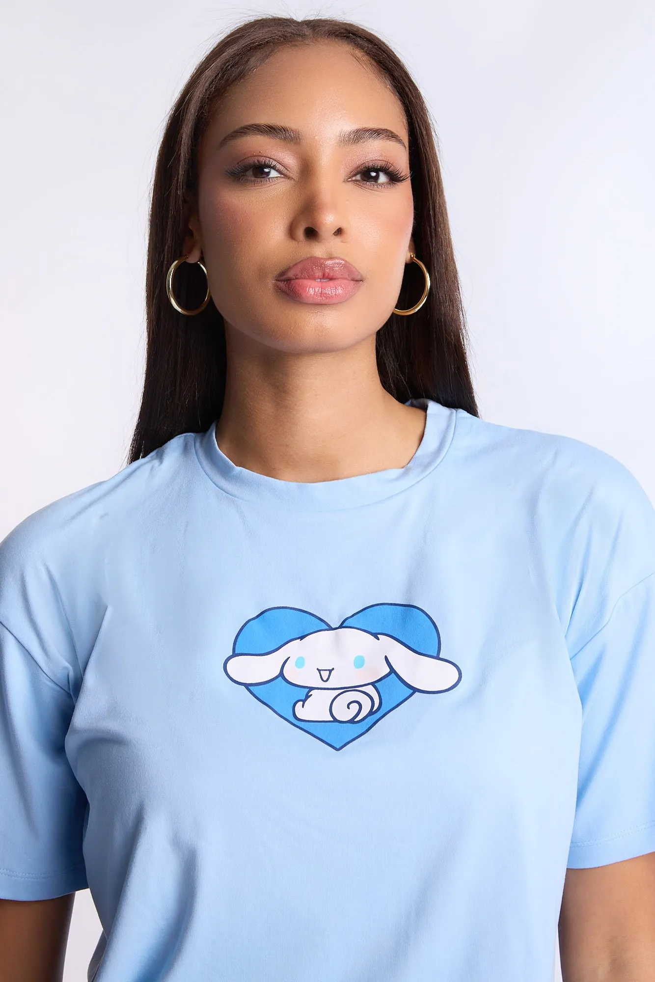 Cinnamoroll Super Soft Pajama Tee And Pants 2-Piece Set sold by Bluenotes product image thumbnail 2