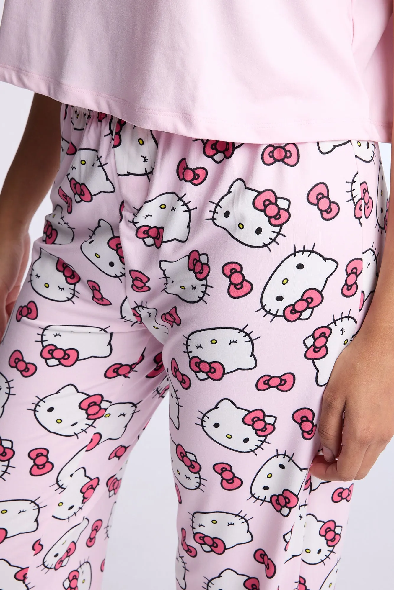 Hello Kitty Super Soft Pajama Tee And Pants 2-Piece Set sold by Bluenotes product image thumbnail 4