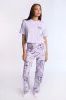 Kuromi Super Soft Pajama Tee And Pants 2-Piece Set sold by Bluenotes