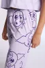 Kuromi Super Soft Pajama Tee And Pants 2-Piece Set sold by Bluenotes