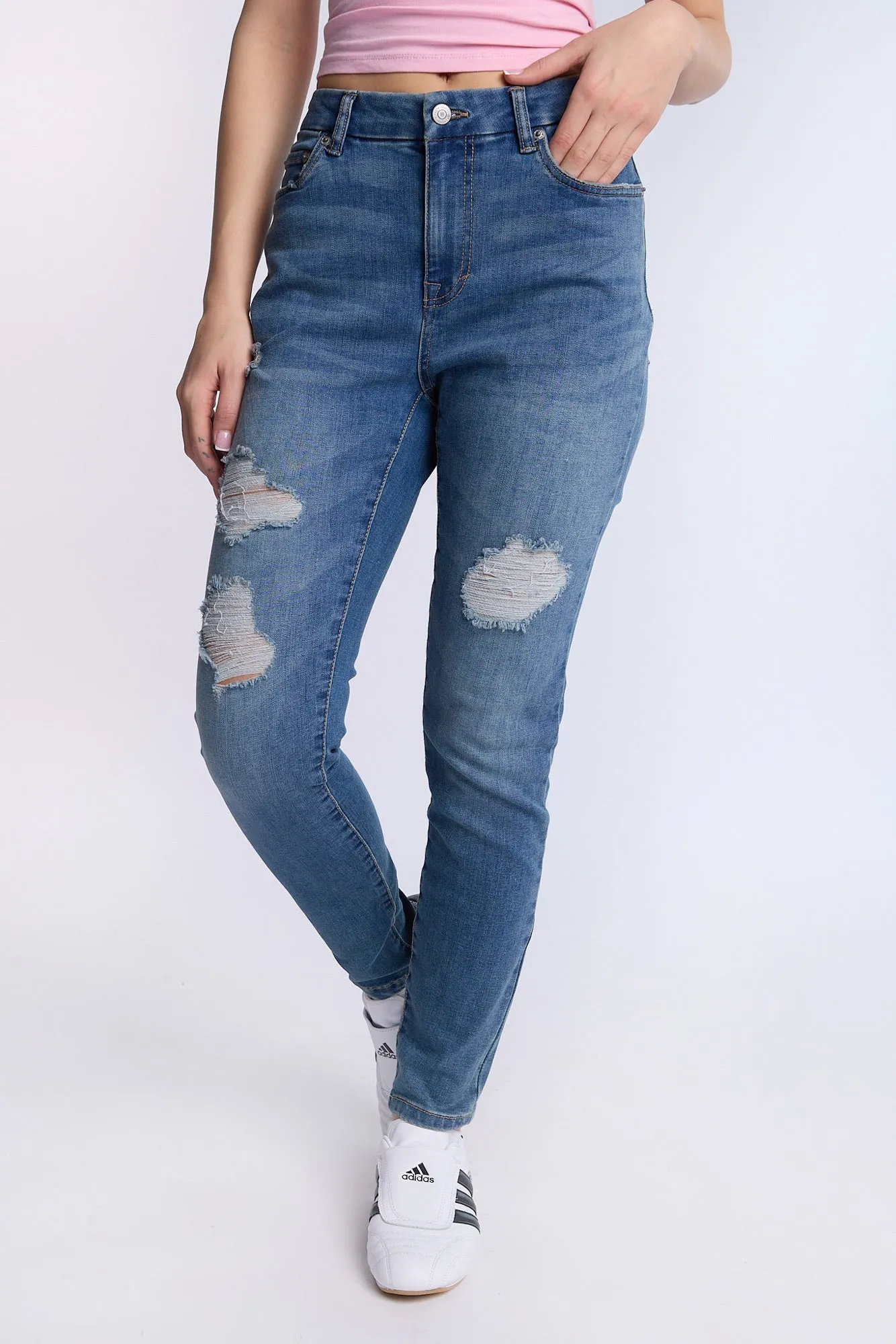 AERO High Rise Curvy Jegging sold by Bluenotes