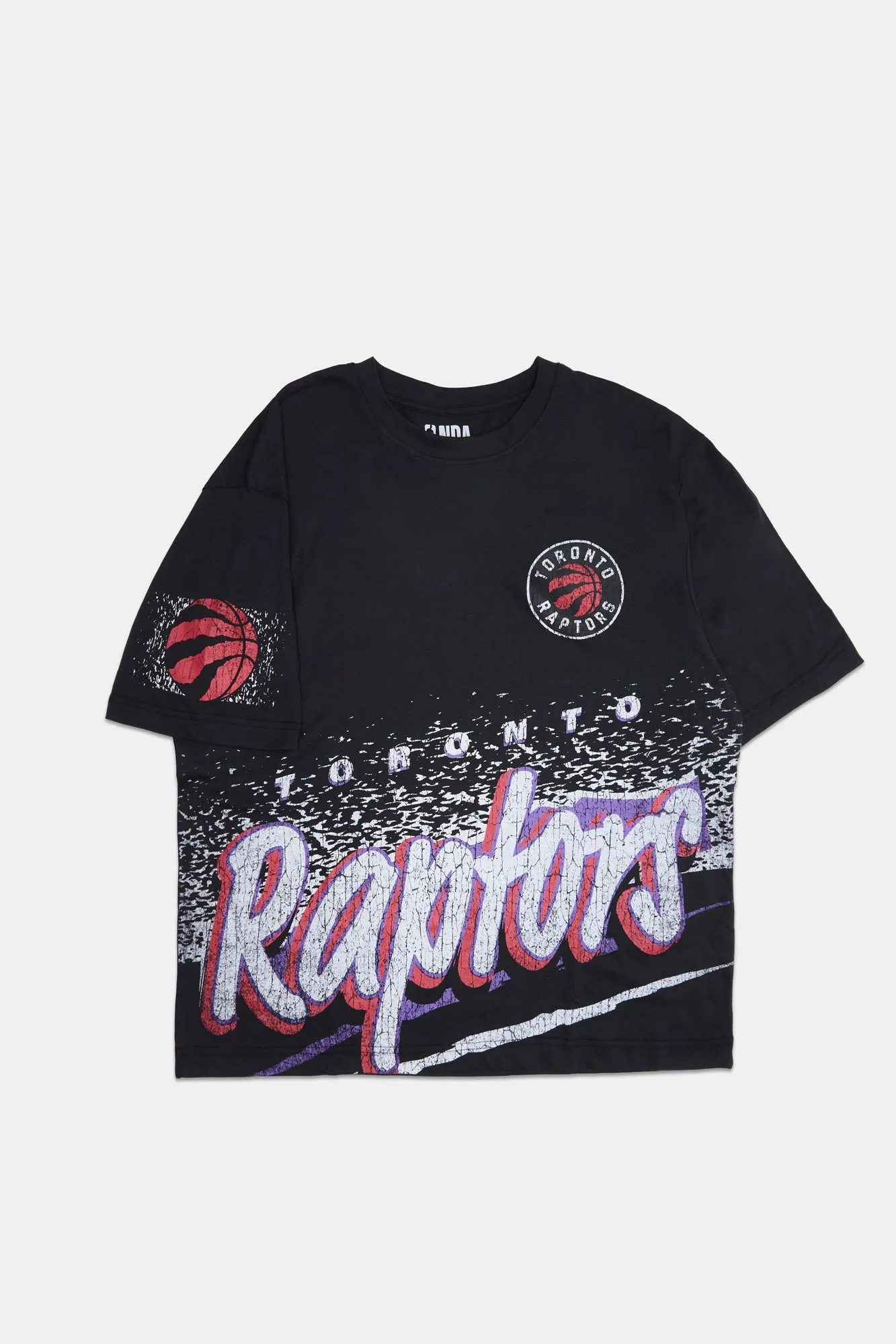 Toronto Raptors Graphic Oversized Tee sold by Bluenotes product image thumbnail 2