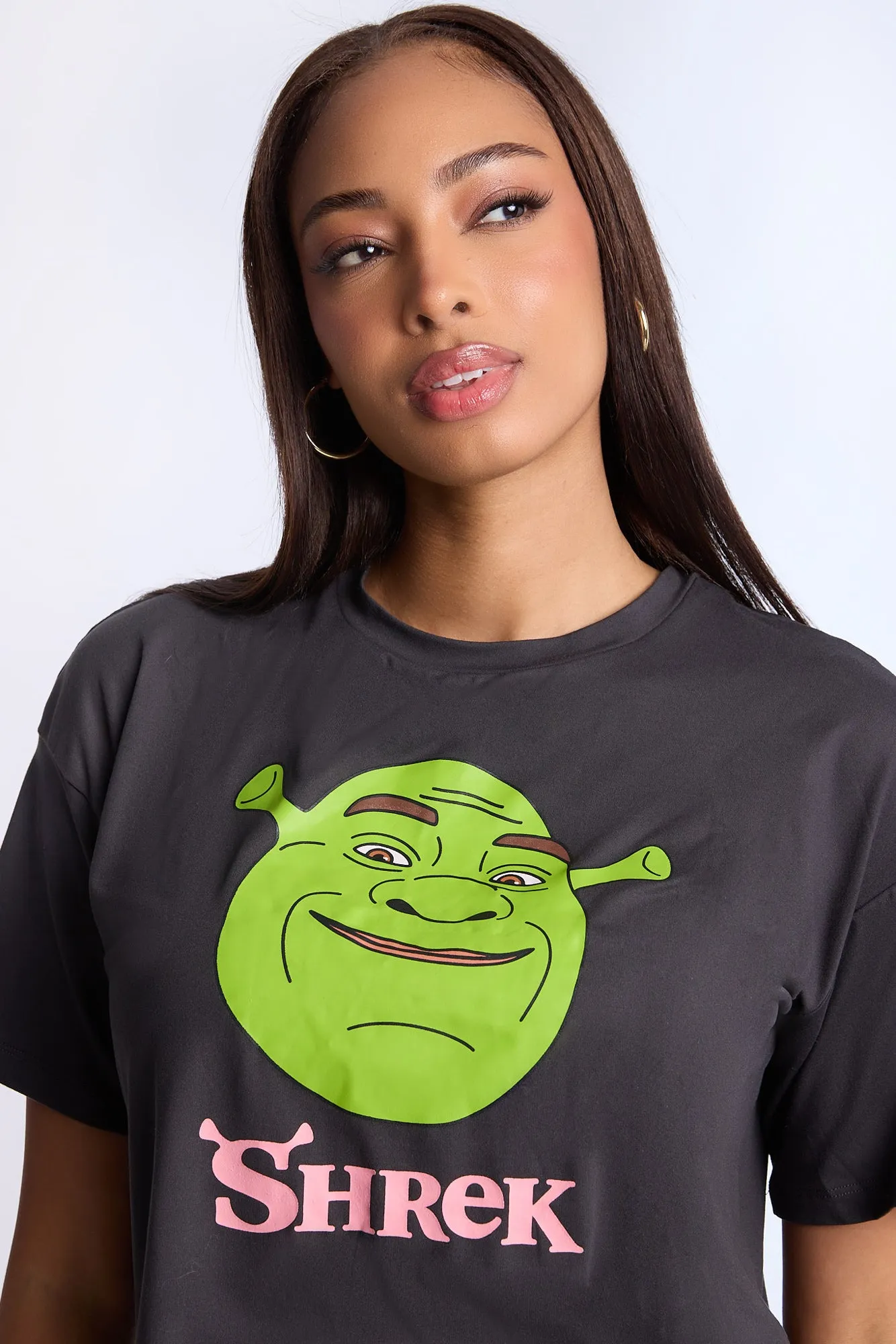 Shrek Super Soft Pajama Tee And Shorts 2-Piece Set sold by Bluenotes product image thumbnail 2