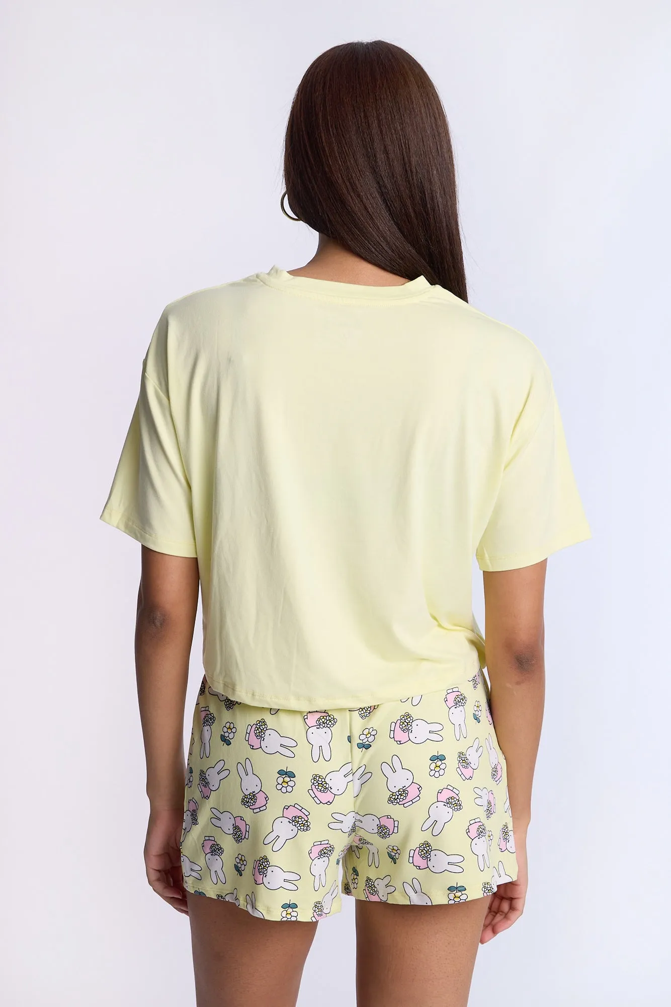 Miffy Super Soft Pajama Tee And Shorts 2-Piece Set sold by Bluenotes product image thumbnail 3