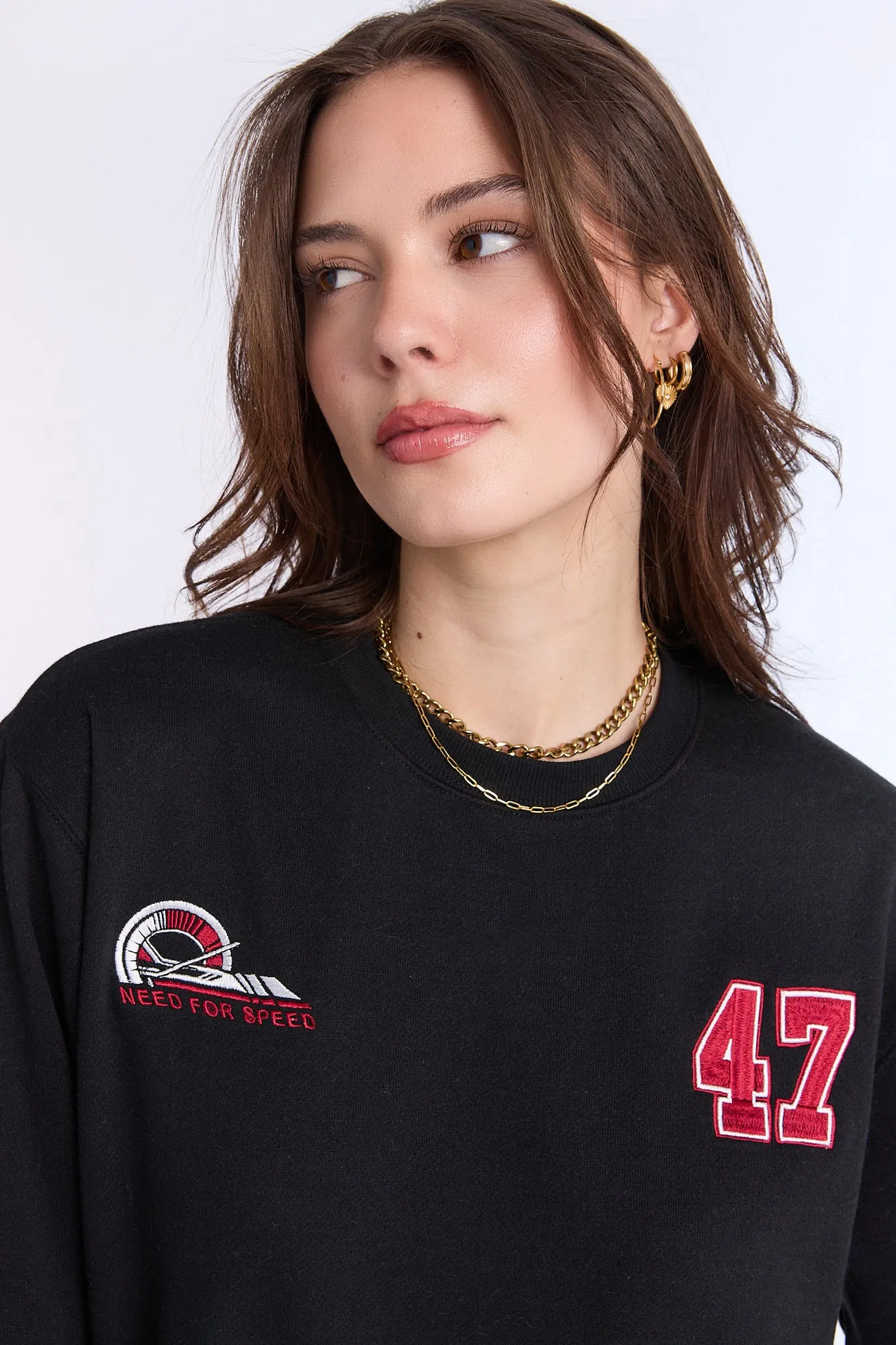 AERO Crew Neck Oversized Sweatshirt sold by Bluenotes product image thumbnail 3