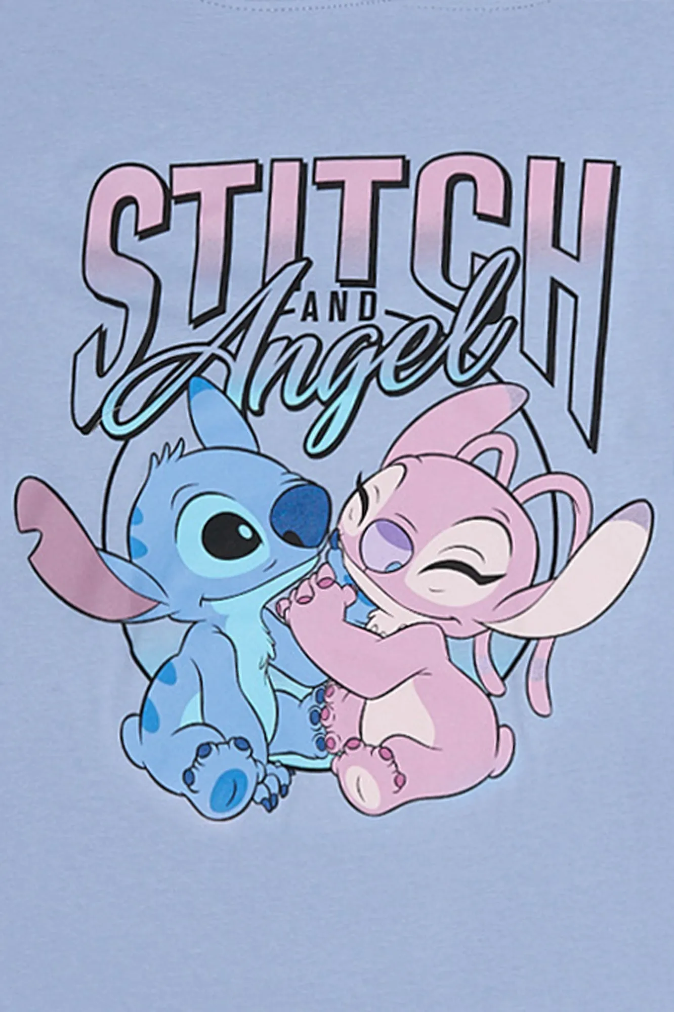 Stitch And Angel Graphic Boyfriend Tee sold by Bluenotes product image thumbnail 2