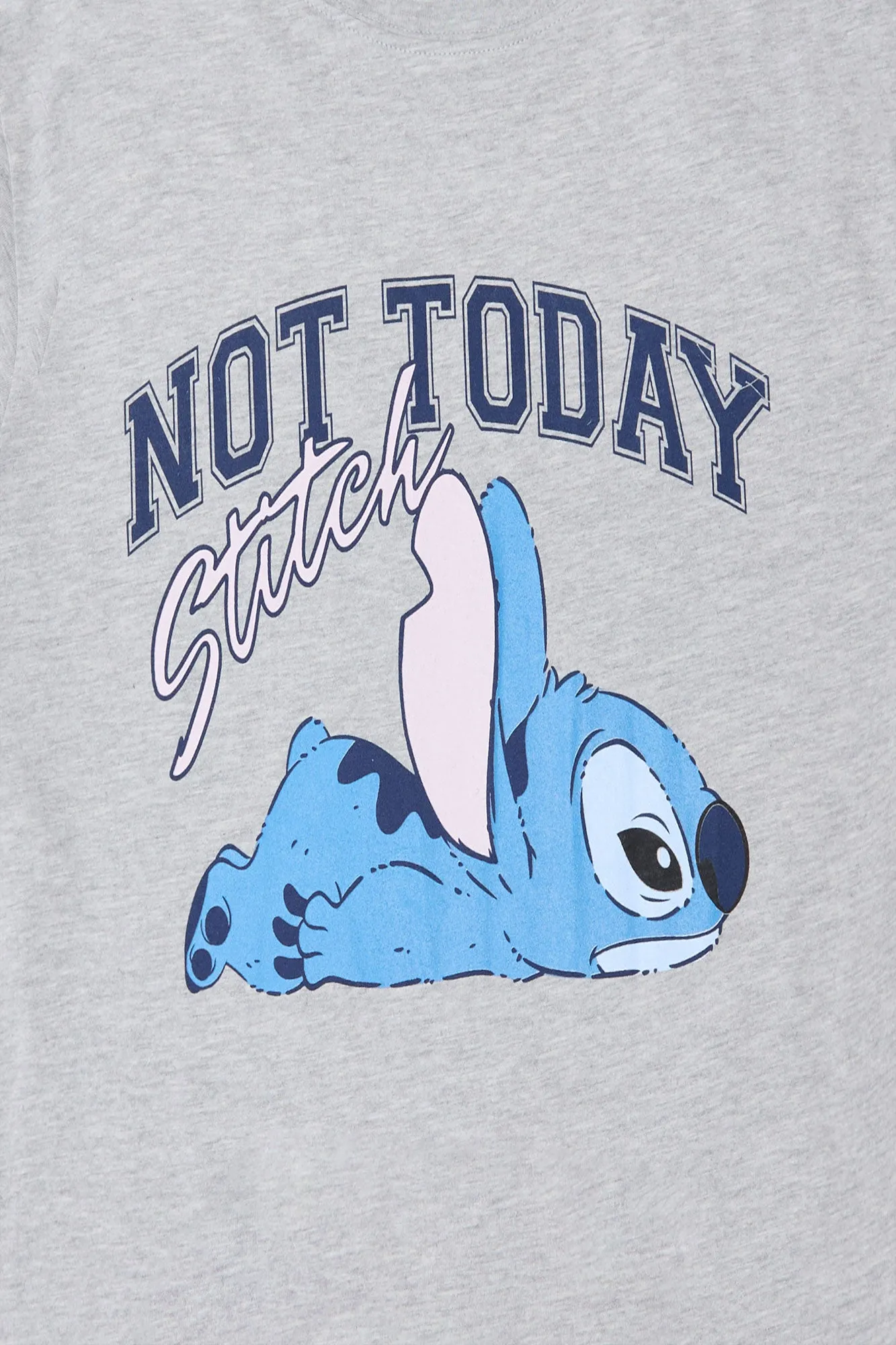 Stitch Not Today Graphic Boyfriend Tee sold by Bluenotes product image thumbnail 2