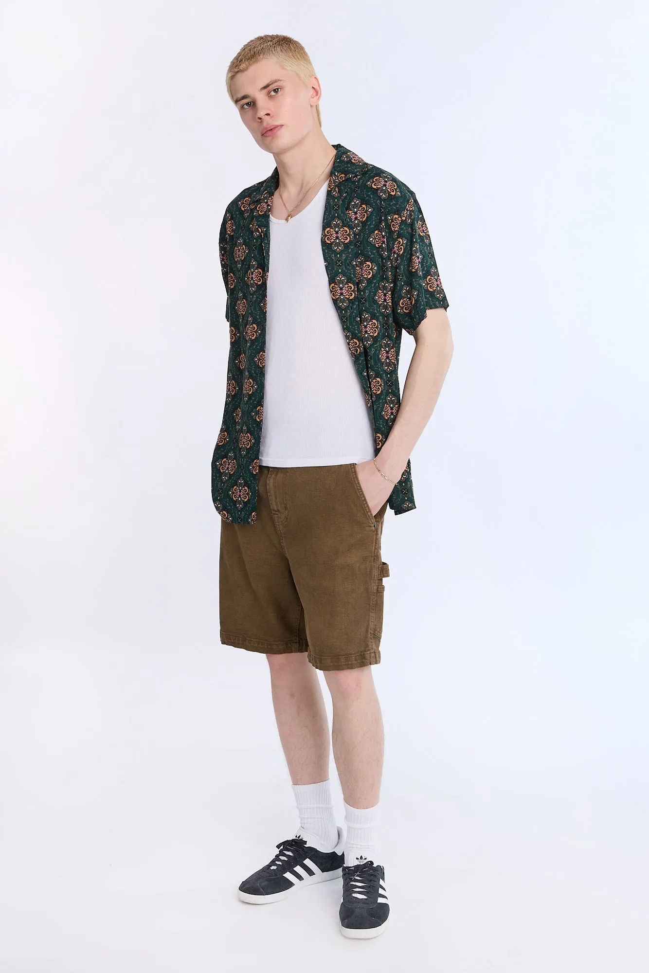 Patterned Graphic Short Sleeve Resort Shirt sold by Bluenotes product image thumbnail 4