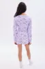 Super Soft Peanuts Snoopy Printed Long Sleeve Pajama Romper sold by Bluenotes