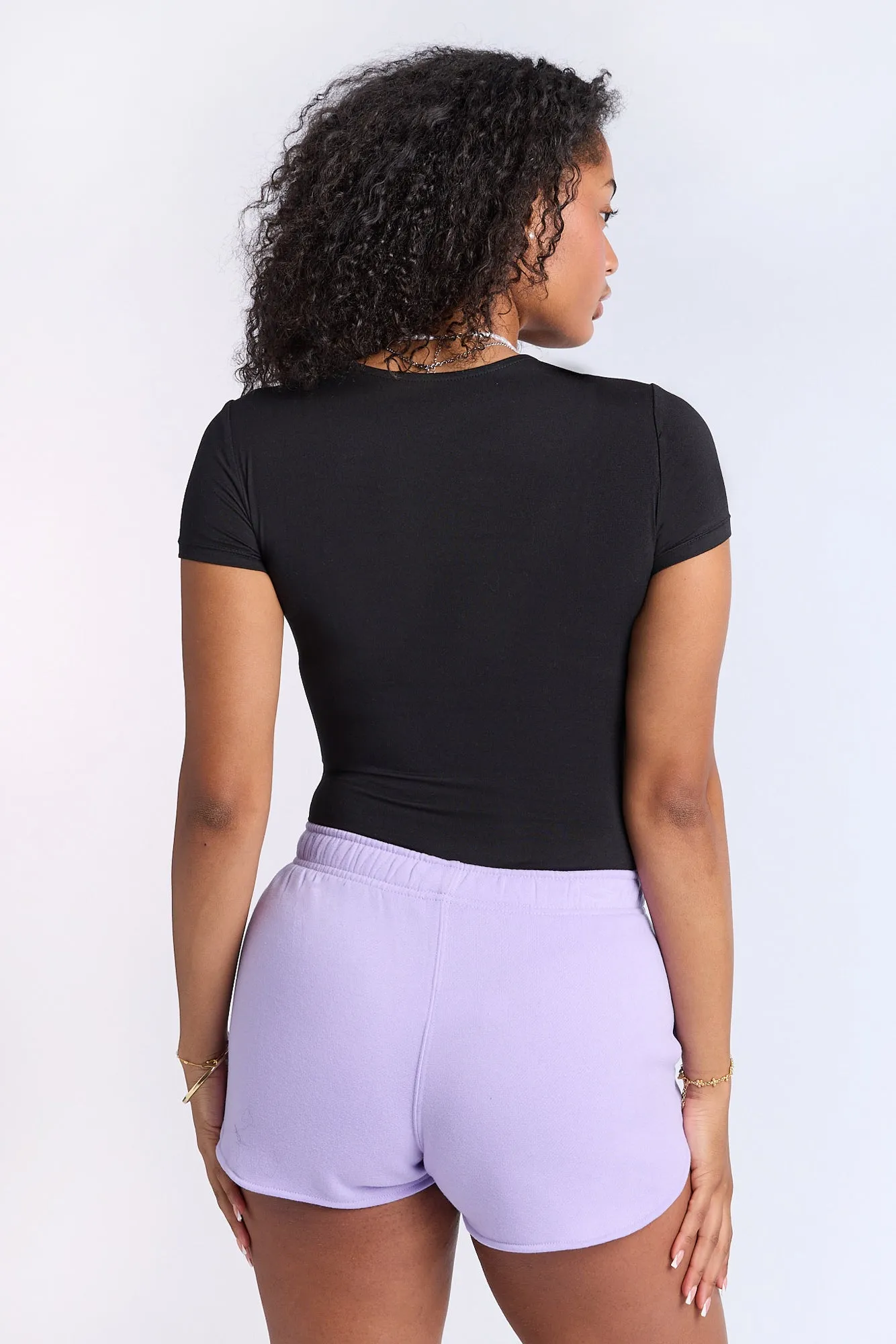 AERO Short Sleeve Crew Neck Bodysuit sold by Bluenotes product image thumbnail 5