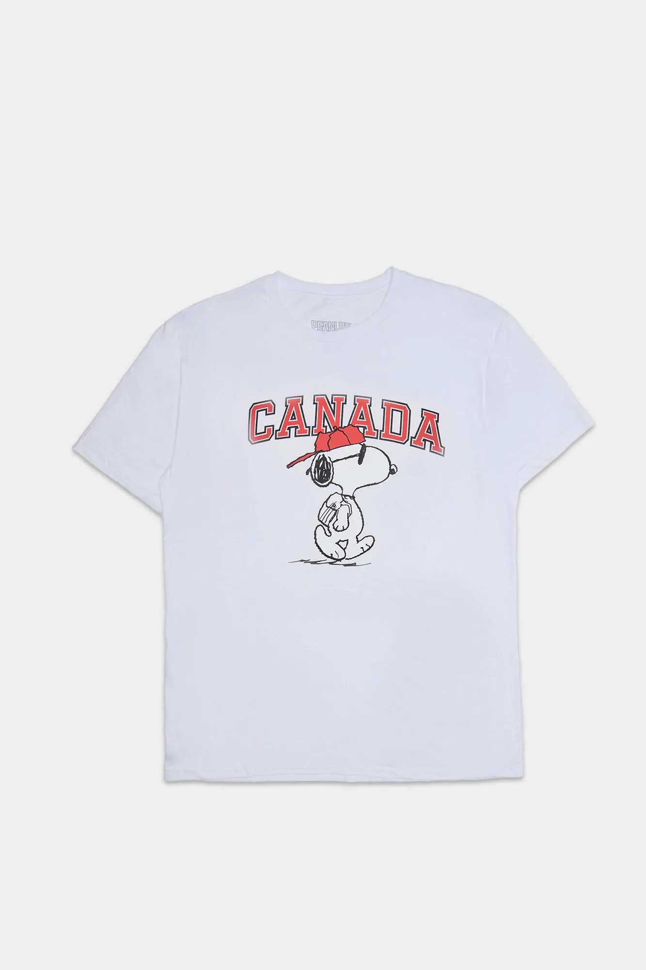 Peanuts Canada Graphic Boyfriend Tee sold by Bluenotes