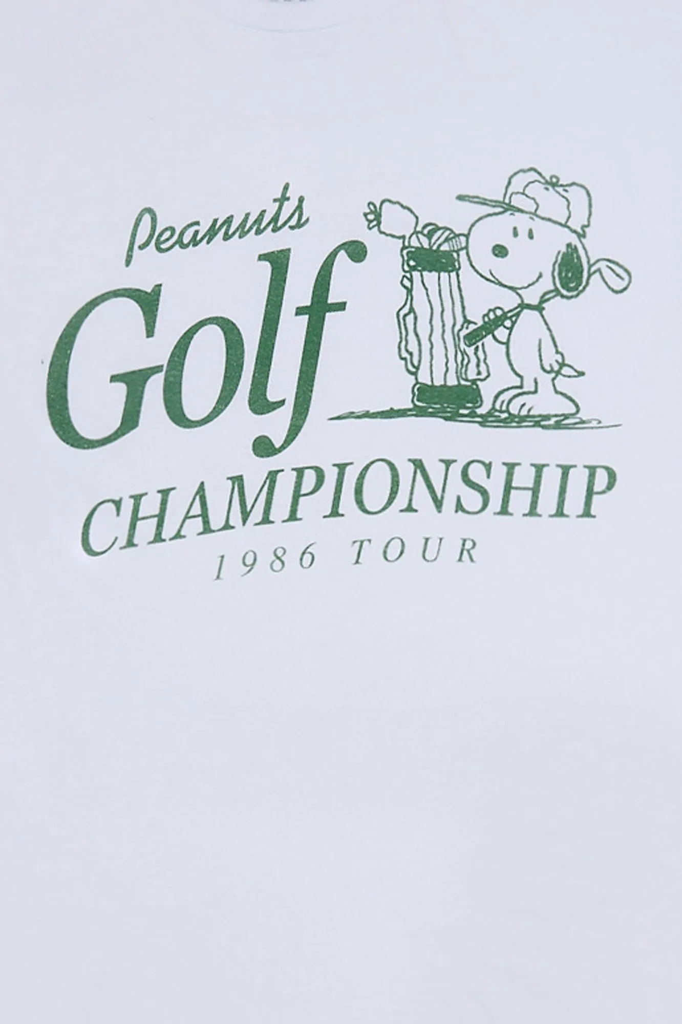 Peanuts Snoopy Gold Championship Graphic Tee sold by Bluenotes product image thumbnail 2