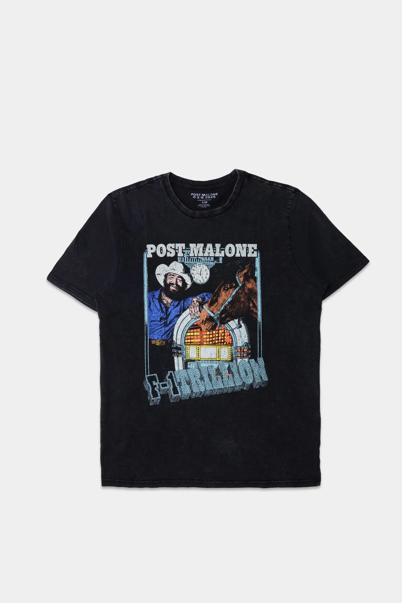 Post Malone F-1 Trillion Graphic Tee sold by Bluenotes