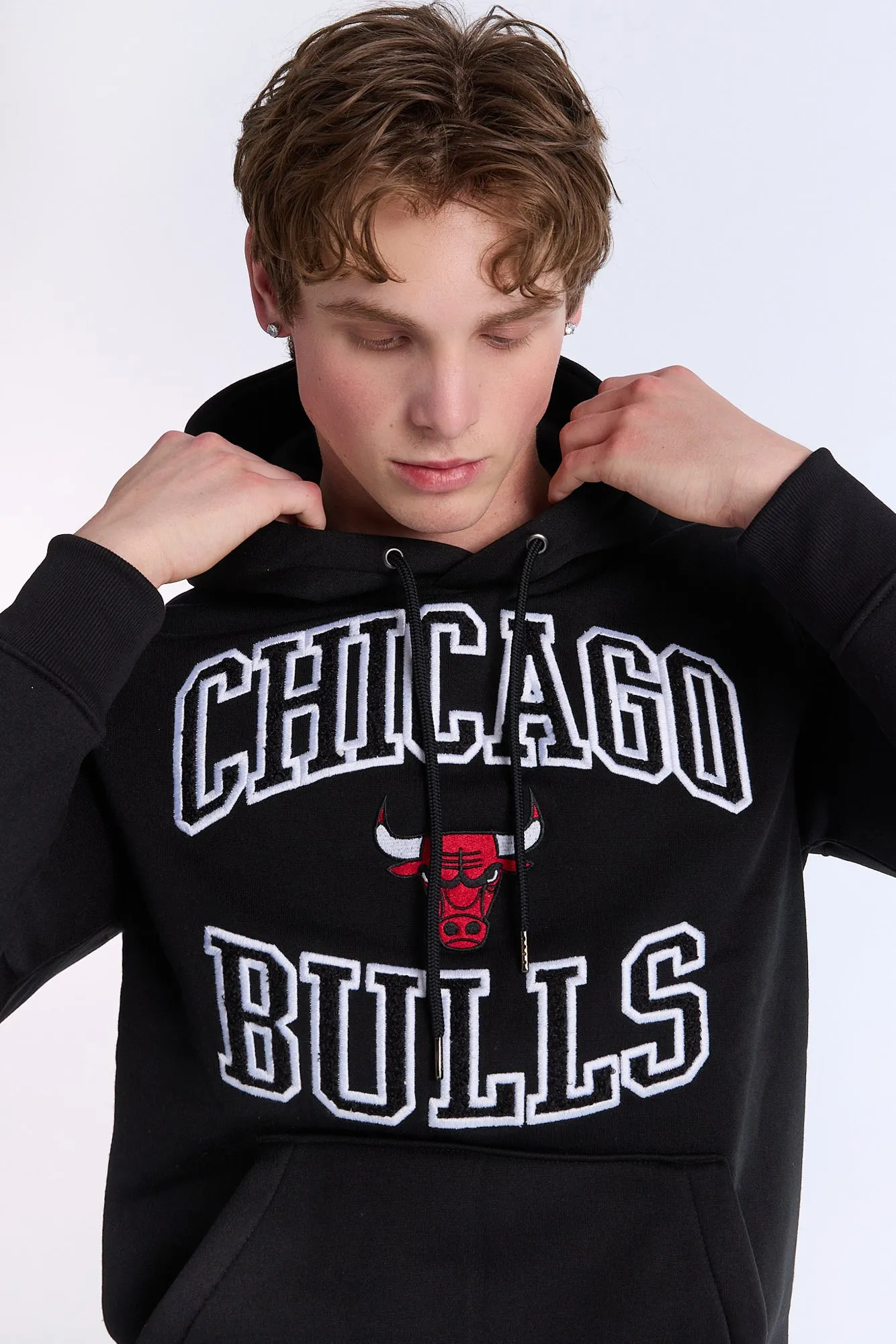 Chicago Bulls Chenille Hoodie sold by Bluenotes product image thumbnail 2