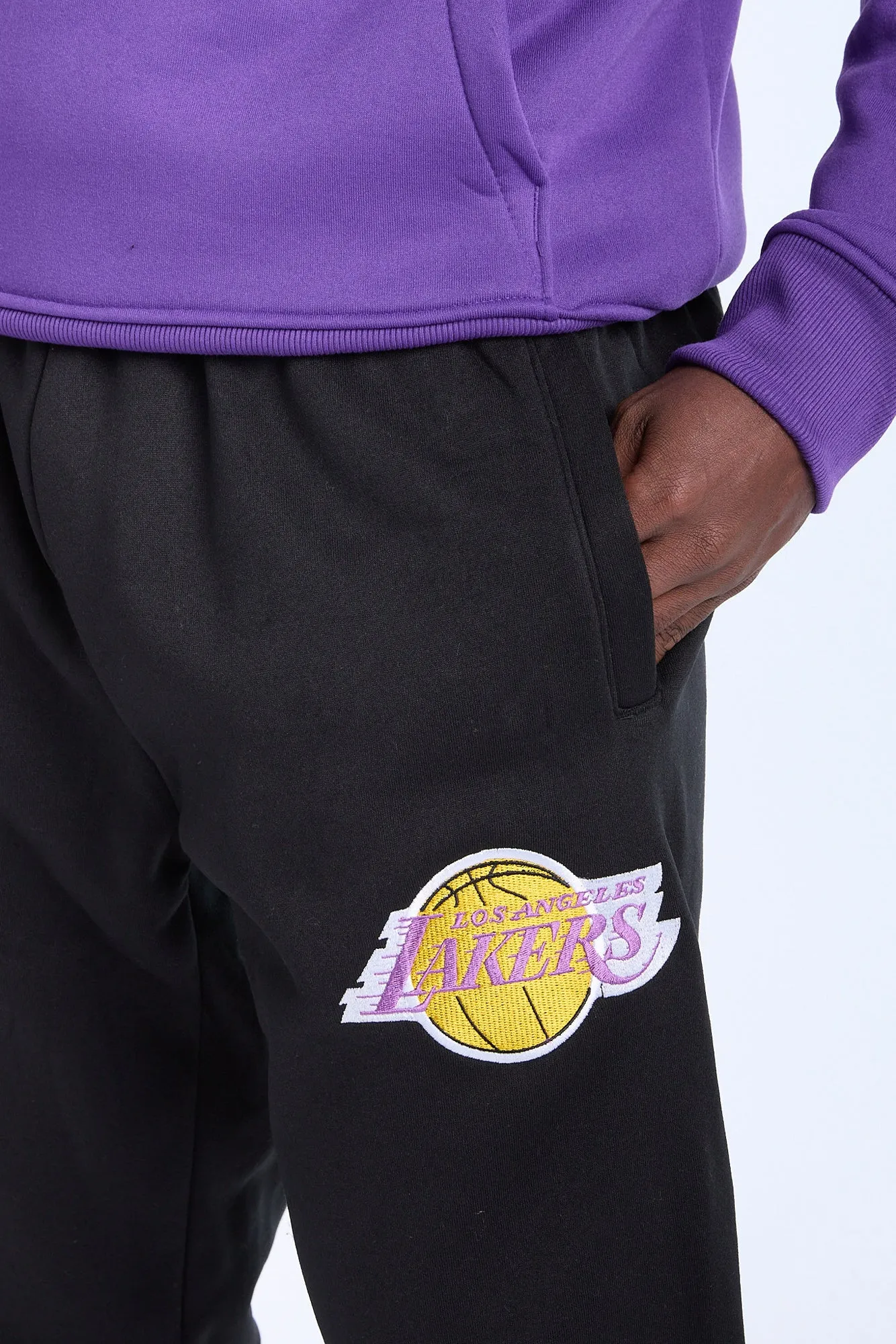 Los Angeles Lakers Sweatpants sold by Bluenotes product image thumbnail 2