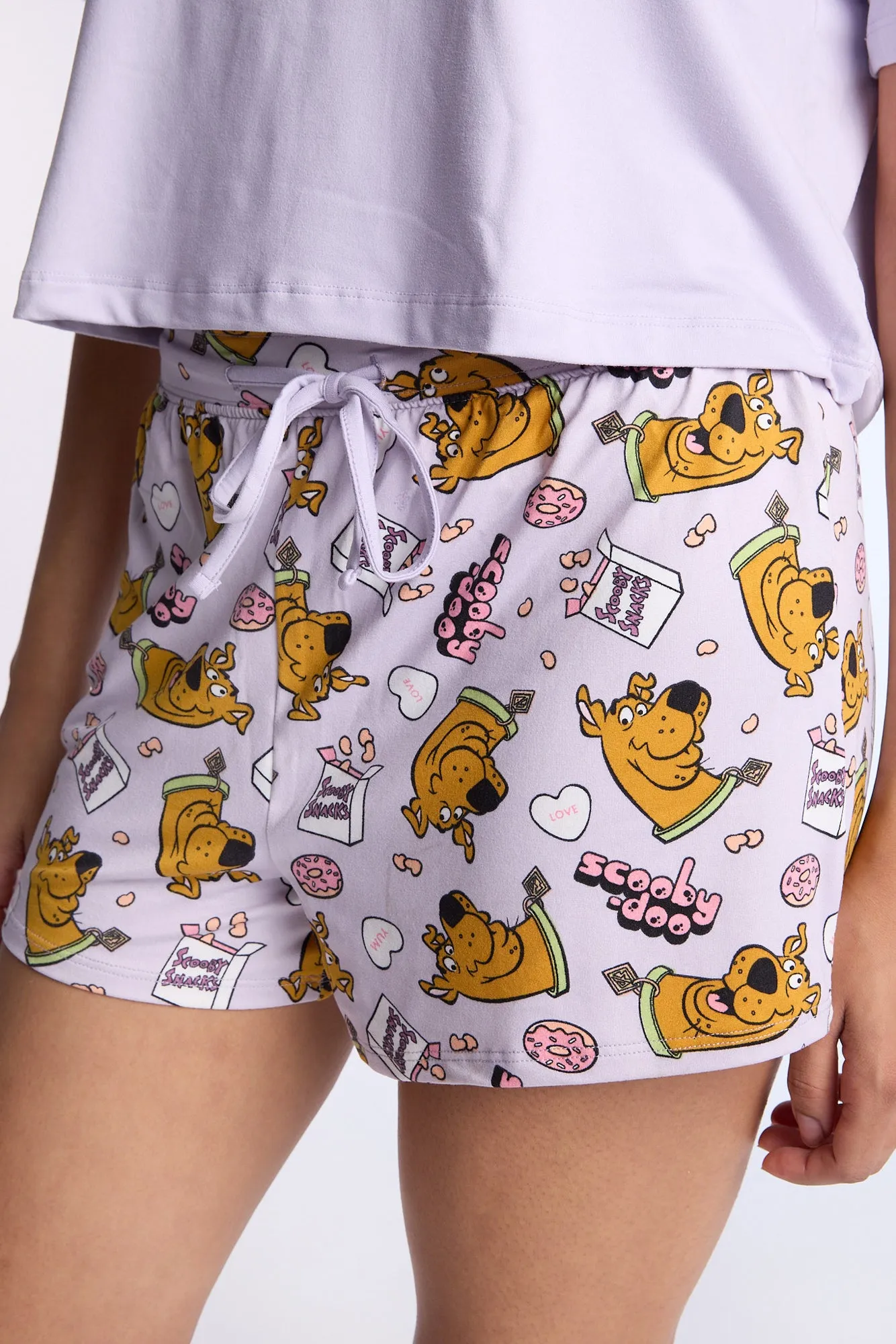 Scooby-Doo! Graphic Super Soft Pajama Tee And Shorts 2-Piece Set sold by Bluenotes product image thumbnail 5