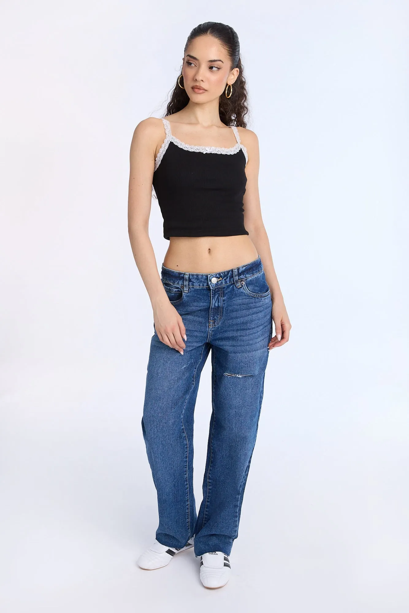 AERO Low Rise Slouchy Straight Jeans sold by Bluenotes product image thumbnail 4
