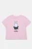 Miffy Glitter Graphic Boxy Cropped Tee sold by Bluenotes