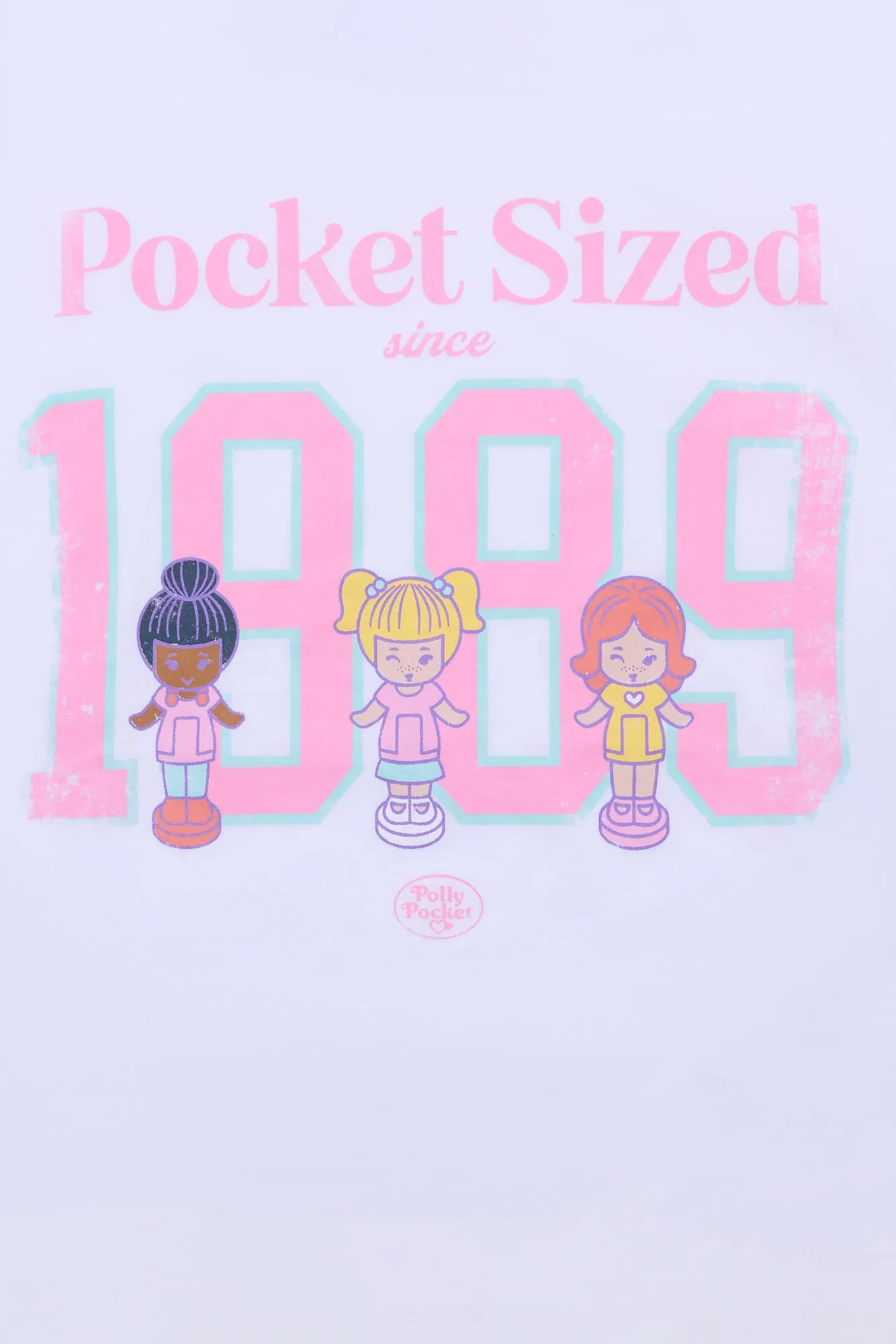 Polly Pocket Pocket Size Since 1989 Graphic Boxy Cropped Tee sold by Bluenotes product image thumbnail 2