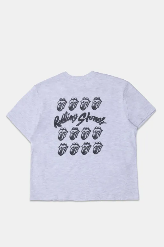 The Rolling Stones Graphic Boxy Cropped Tee sold by Bluenotes