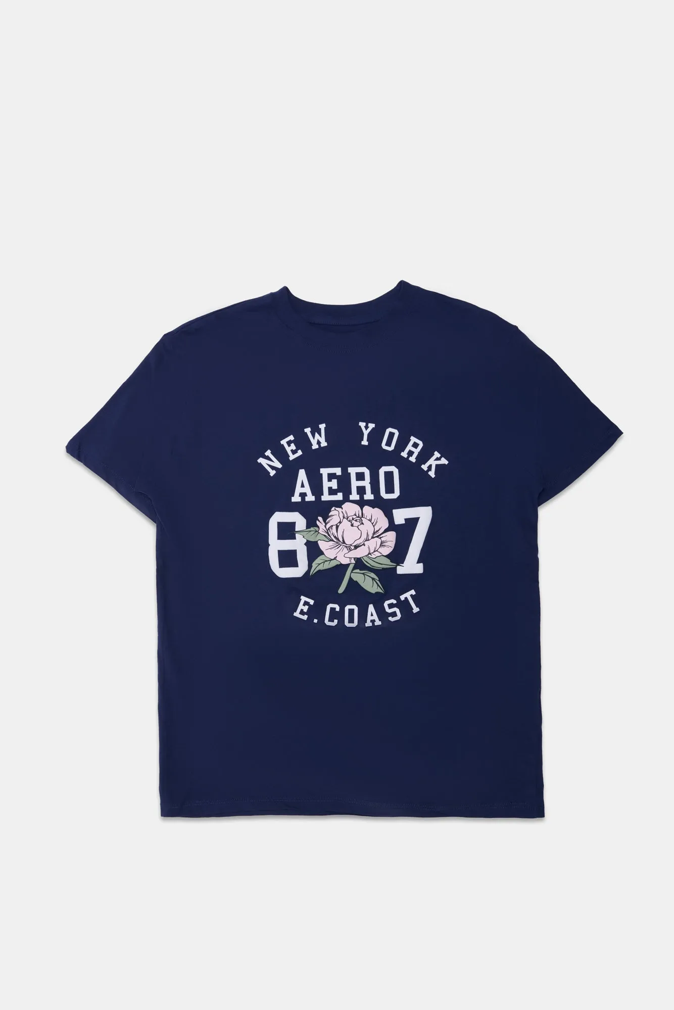 AERO New York 87 Graphic Boyfriend Tee sold by Bluenotes