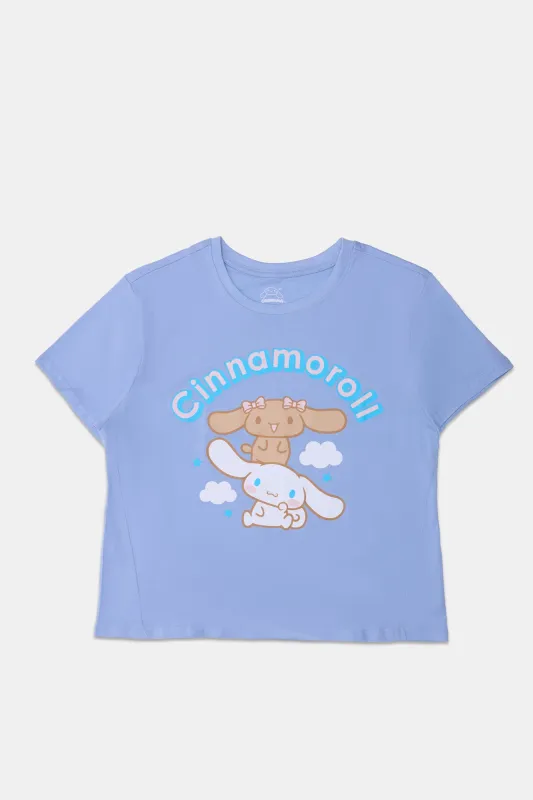 Cinnamoroll Graphic Boxy Cropped Tee sold by Bluenotes