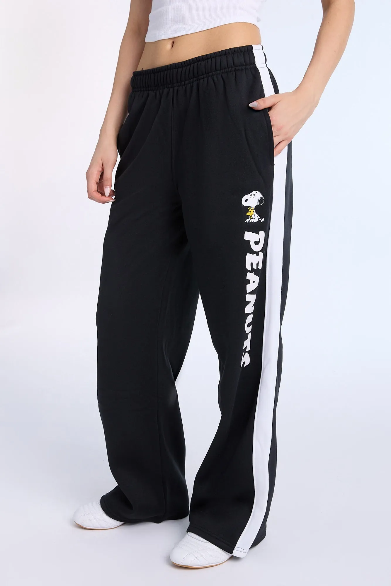 Peanuts Snoopy Wide Leg Sweatpants sold by Bluenotes