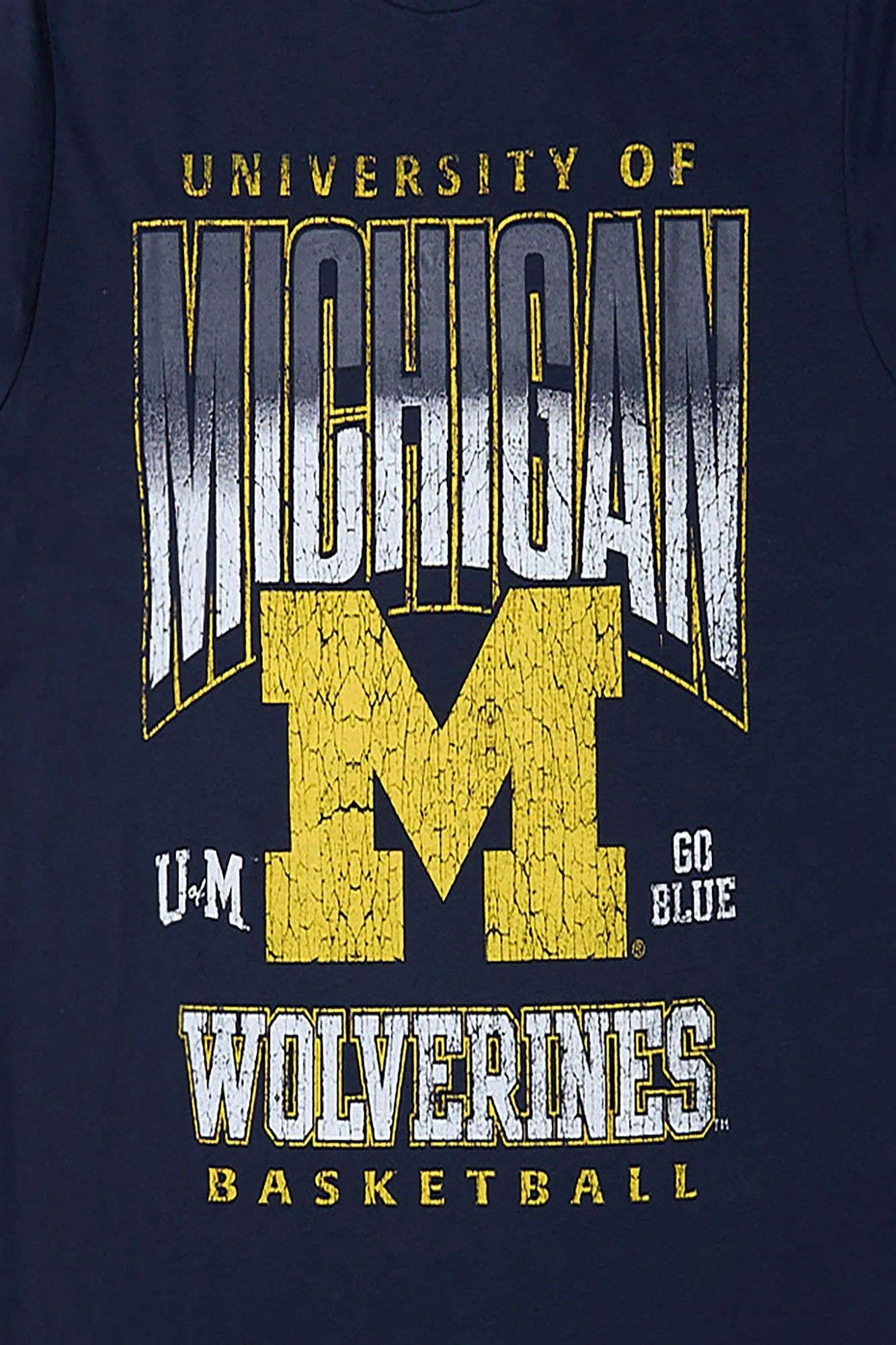 Michigan Wolverines Graphic Tee sold by Bluenotes product image thumbnail 2
