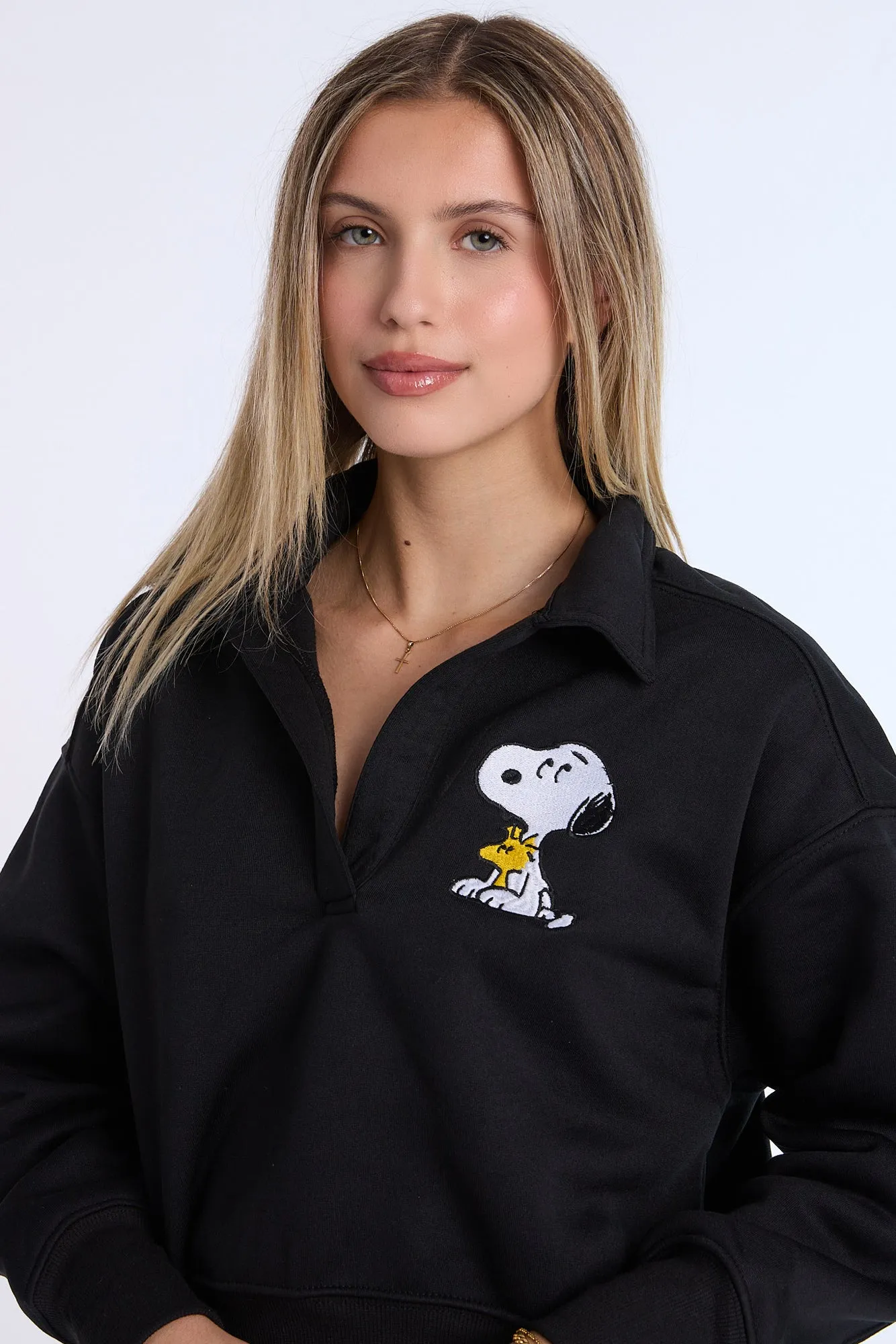 Peanuts Polo Sweatshirt sold by Bluenotes product image thumbnail 3
