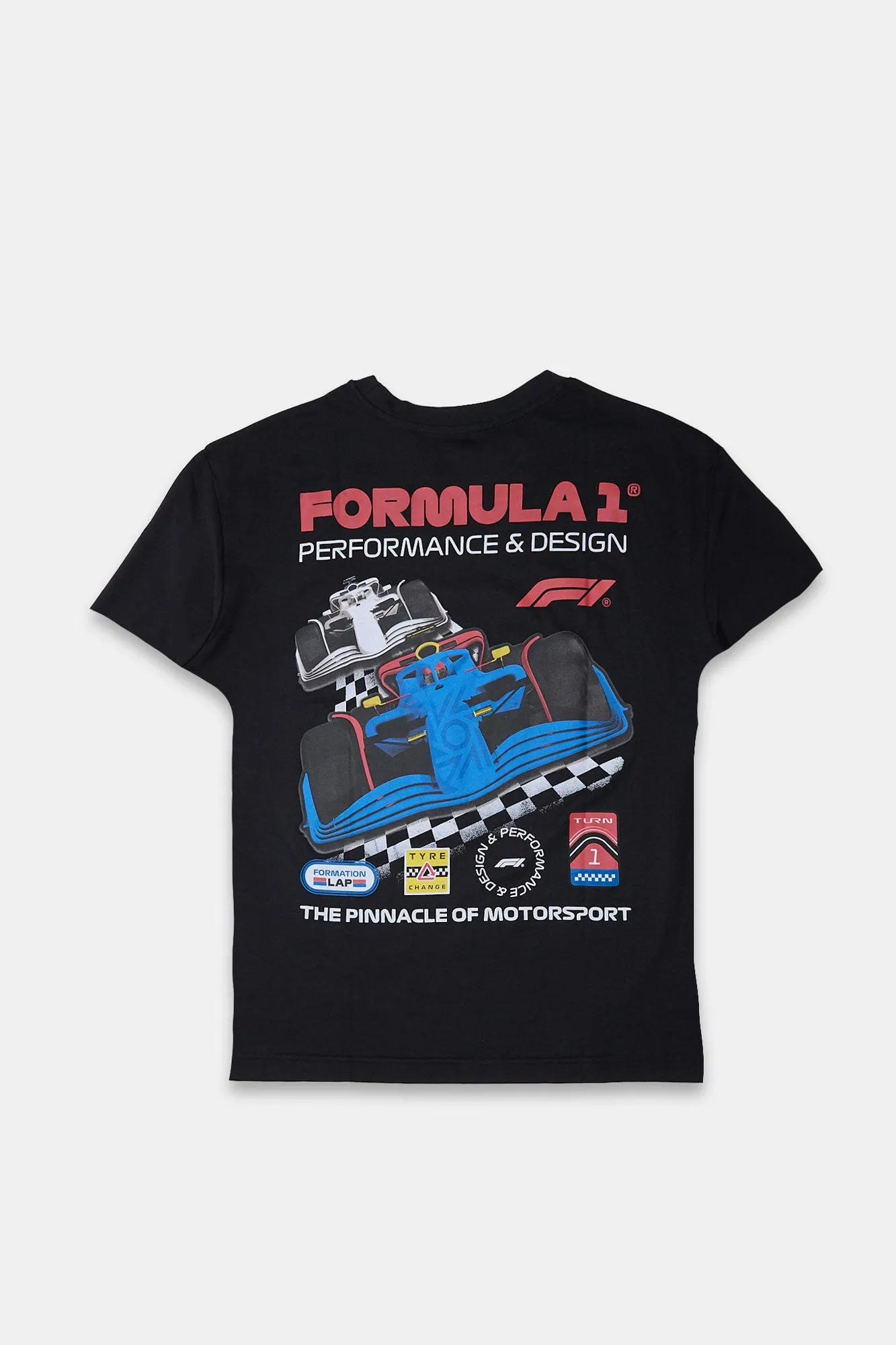 Formula 1 The Pinnacle of Motorsports Graphic Tee sold by Bluenotes