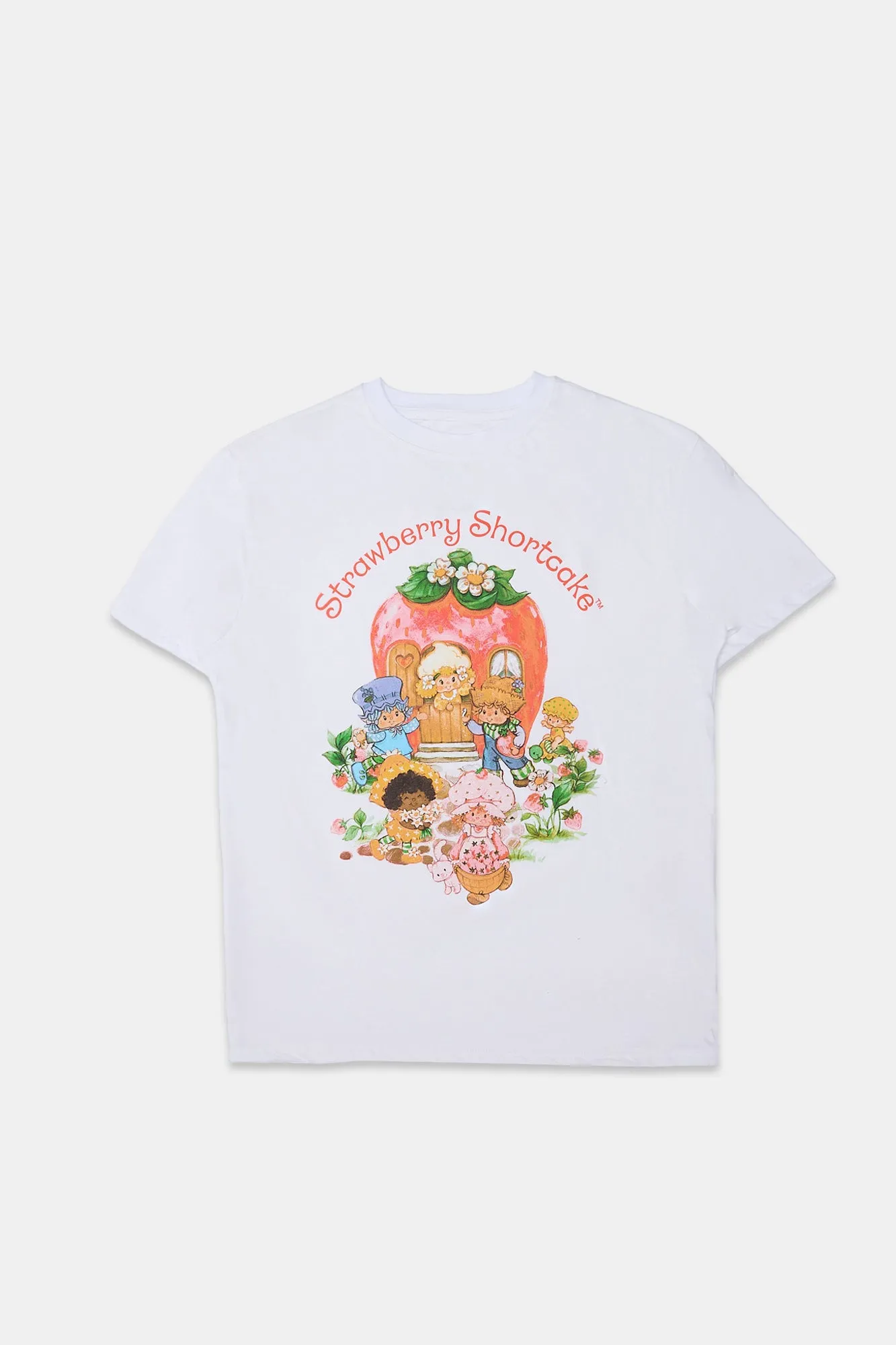 Strawberry Shortcake And Friends Graphic Boyfriend Tee sold by Bluenotes