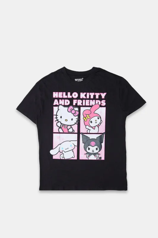 Hello Kitty x My Melody pink Bree t-shirt | Parallel