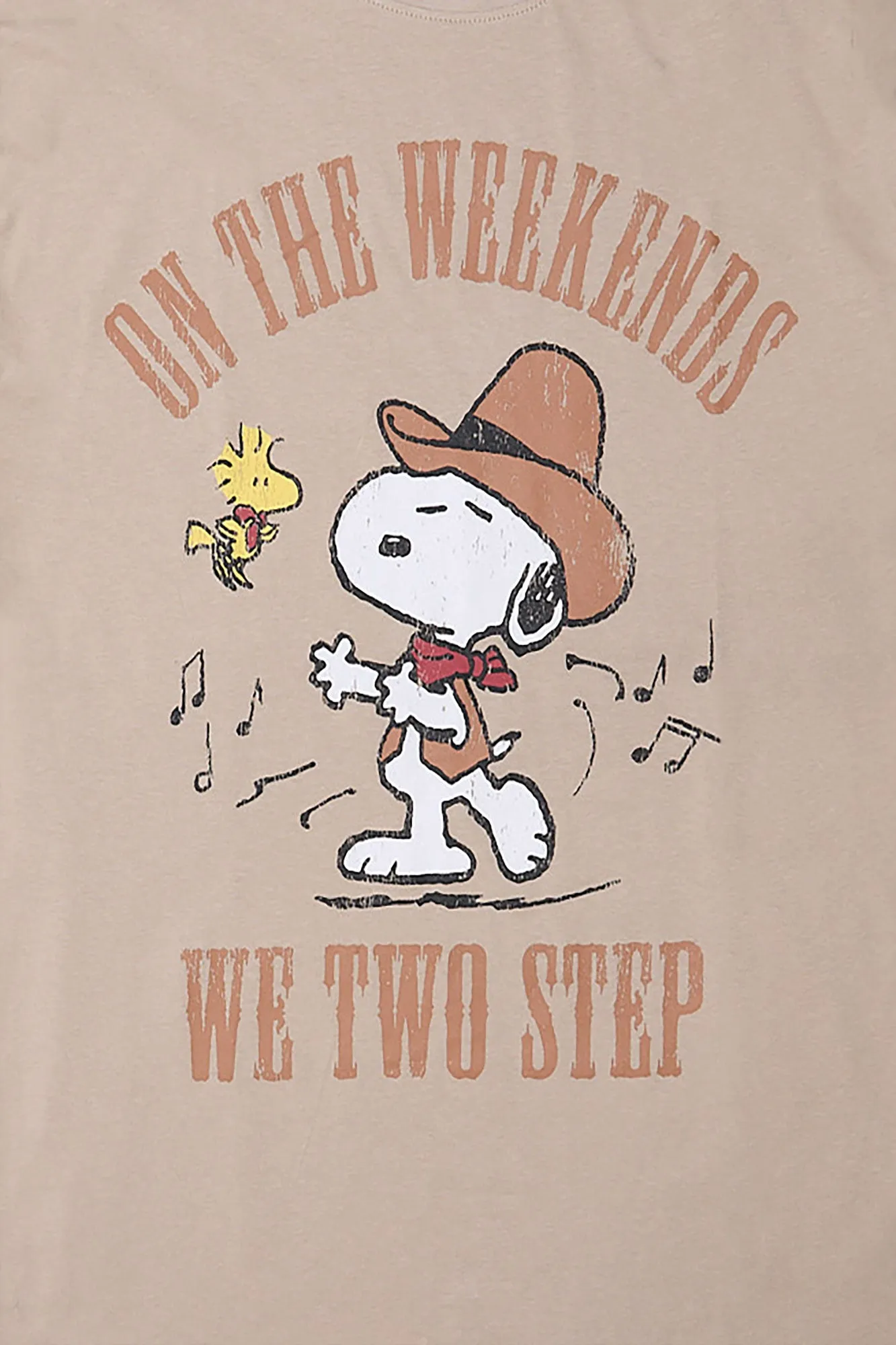 Peanuts Two Steps Graphic Boyfriend Tee sold by Bluenotes product image thumbnail 2