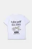 Peanuts Golf Club Graphic Boyfriend Tee sold by Bluenotes