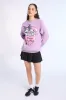 Kuromi My Melody Graphic Crew Neck Sweatshirt sold by Bluenotes