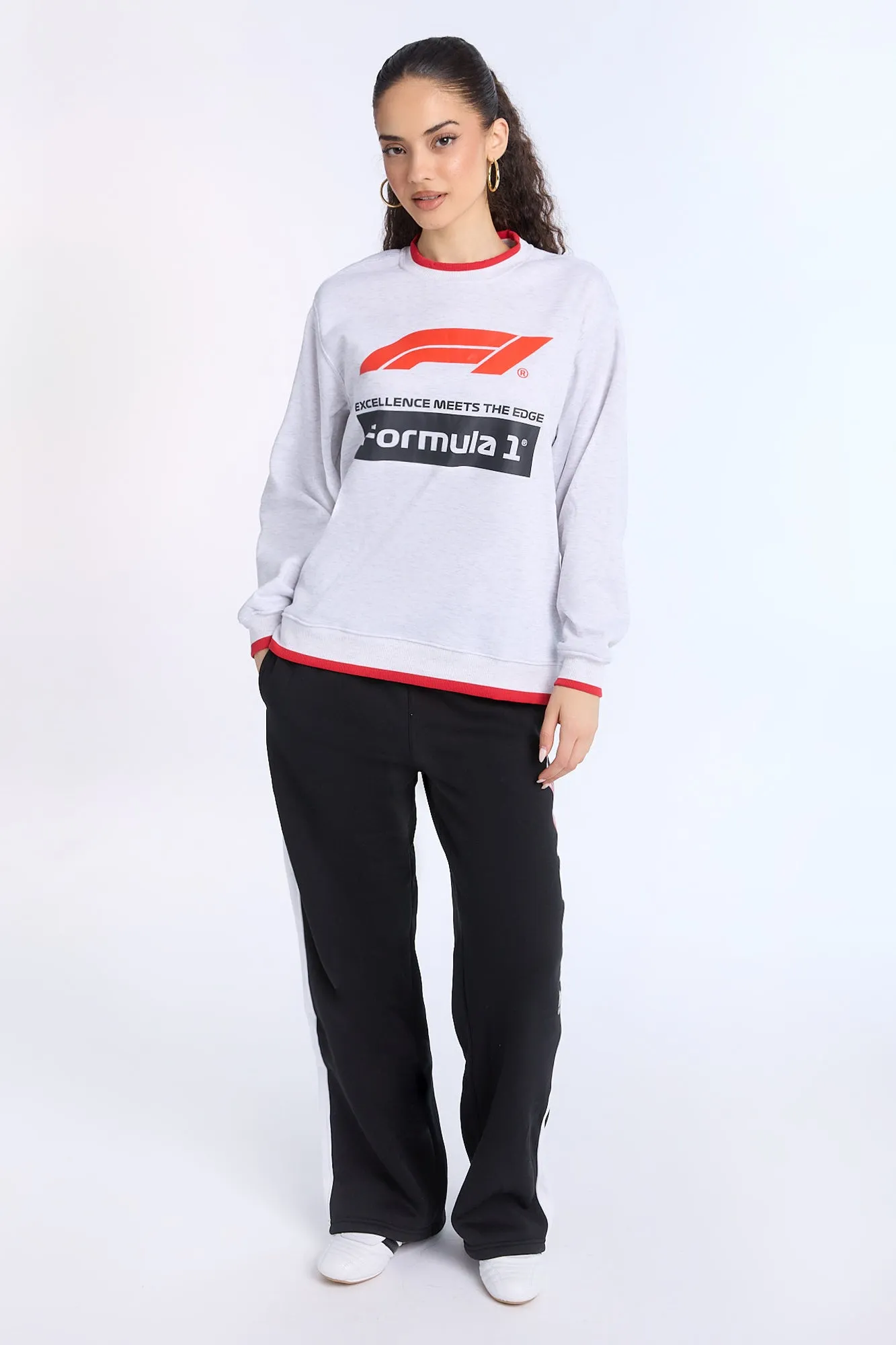 Formula 1 Graphic Crew Neck Sweatshirt sold by Bluenotes product image thumbnail 4