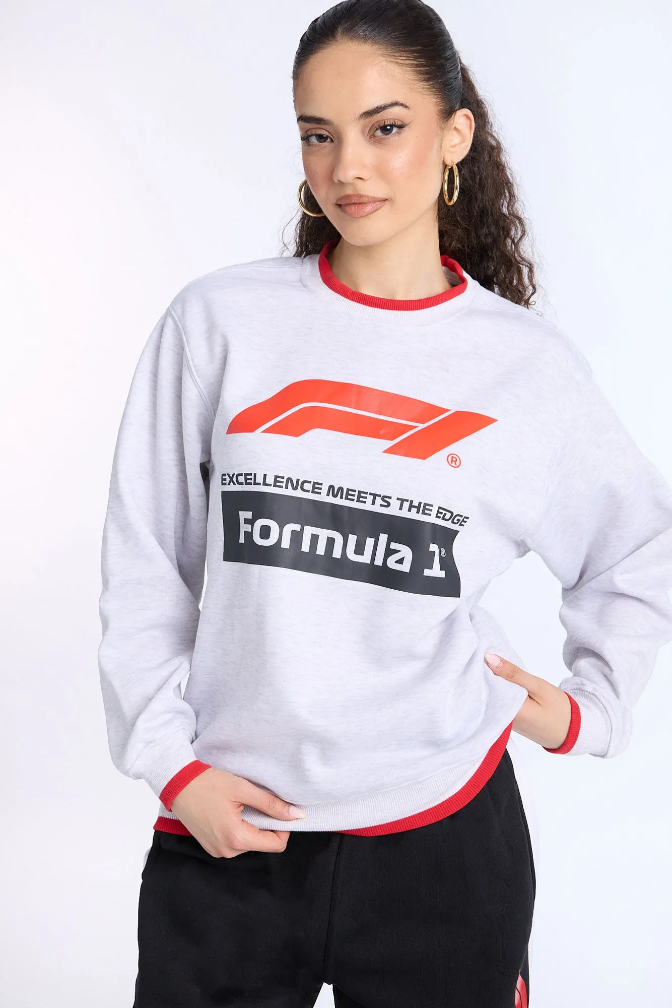 Formula 1 Graphic Crew Neck Sweatshirt sold by Bluenotes