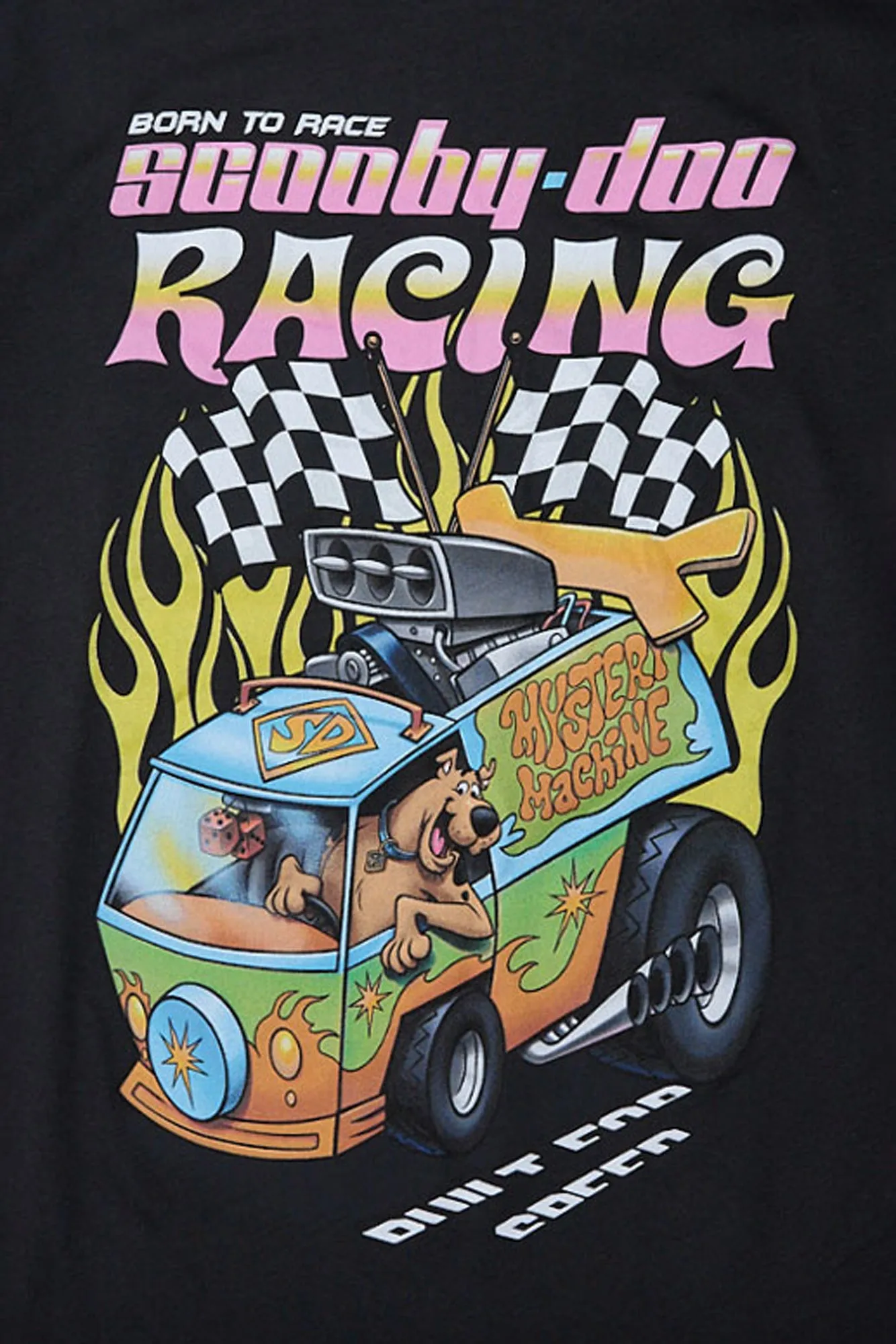 Scooby-Doo Racing Graphic Boyfriend Tee sold by Bluenotes product image thumbnail 2