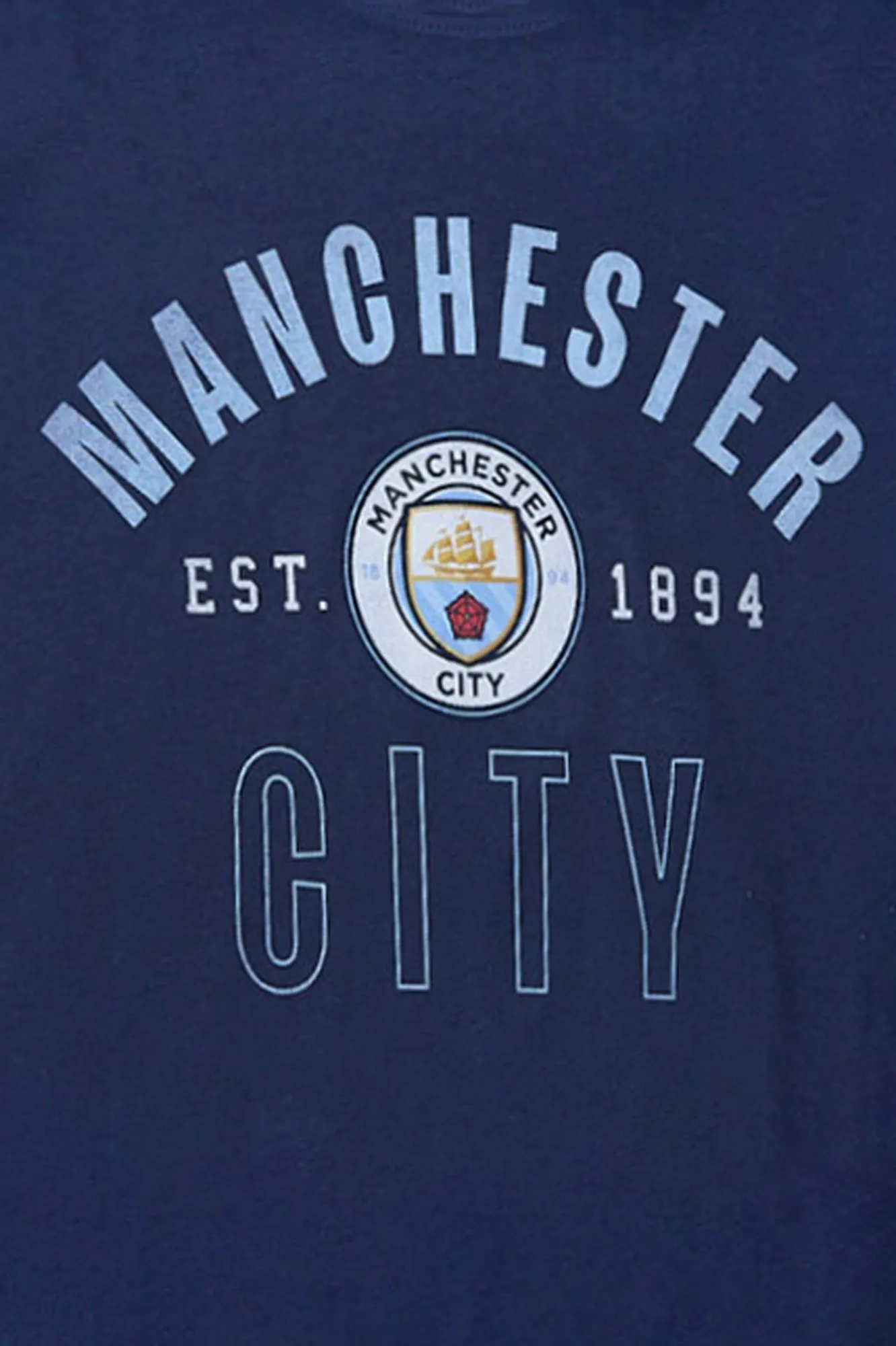 Manchester City Graphic Boyfriend Tee sold by Bluenotes product image thumbnail 2