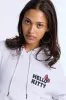 Hello Kitty Graphic Cropped Hoodie sold by Bluenotes