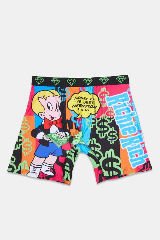 Richie Rich Money Printed Boxer Briefs sold by Bluenotes