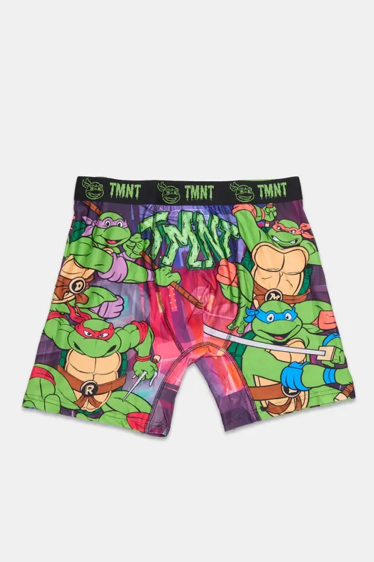 Teenage Mutant Ninja Turtles Graffiti Swords Printed Boxer Briefs made by Bluenotes