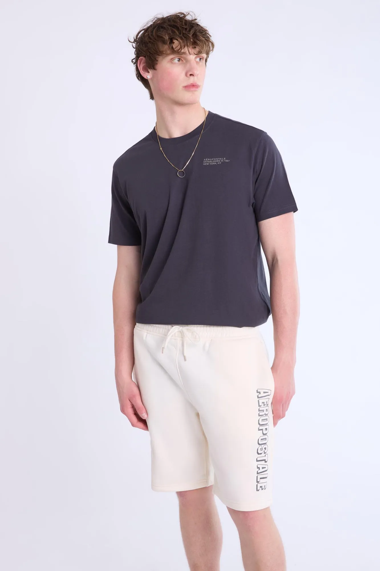 Aéropostale Leg Print Fleece Shorts sold by Bluenotes product image thumbnail 5