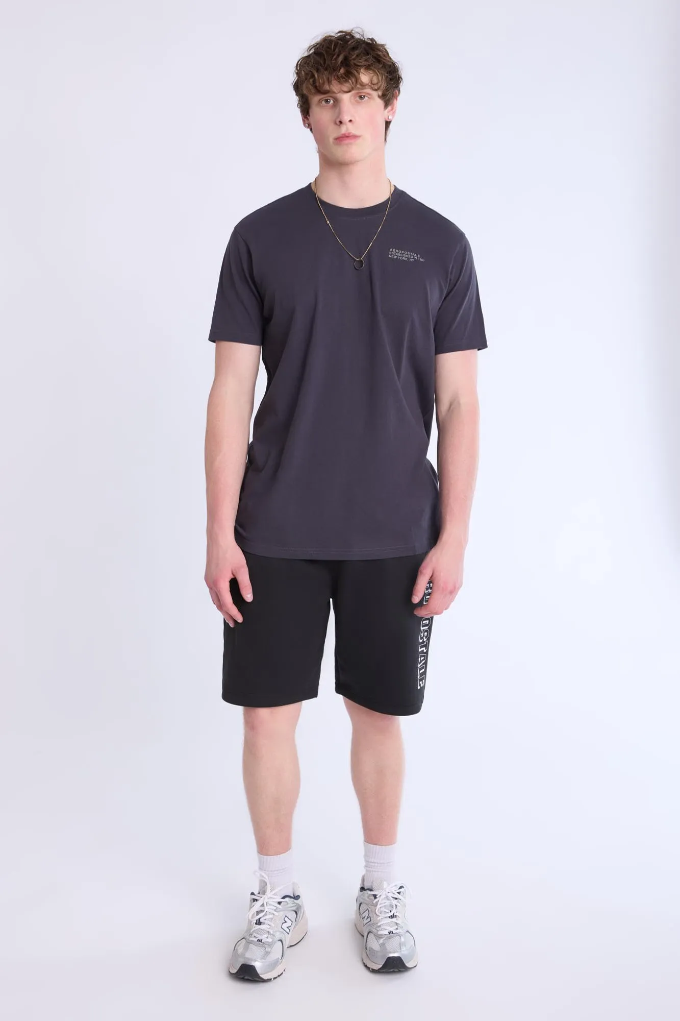 Aéropostale Leg Print Fleece Shorts sold by Bluenotes product image thumbnail 4