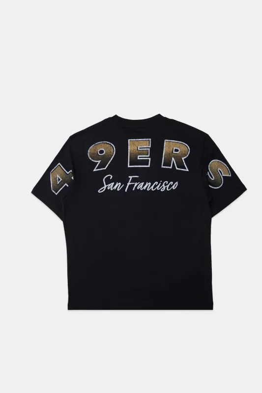 San Francisco 49ers Helmet Graphic Tee sold by Bluenotes