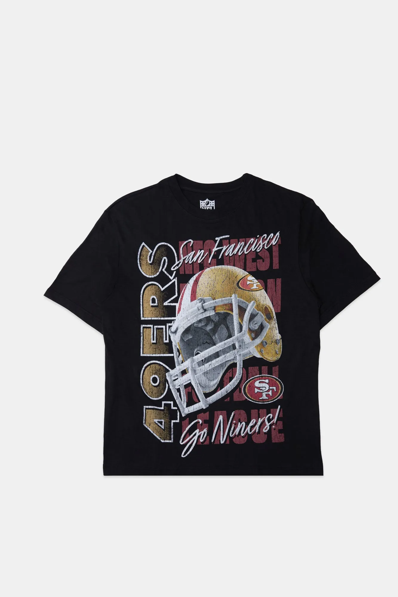San Francisco 49ers Helmet Graphic Tee sold by Bluenotes product image thumbnail 2