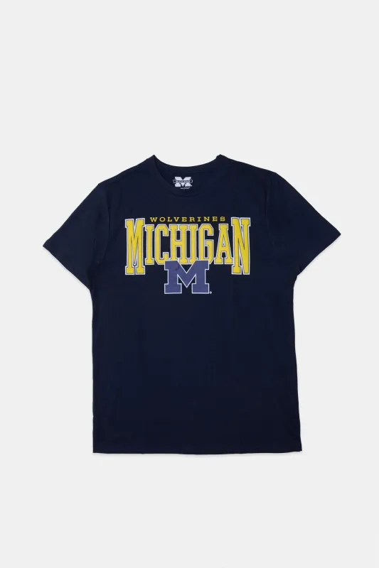 Michigan Wolverines Puff Print Graphic Tee sold by Bluenotes